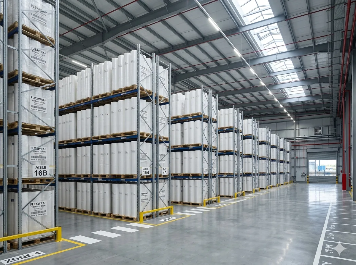 Industrial packaging film operations